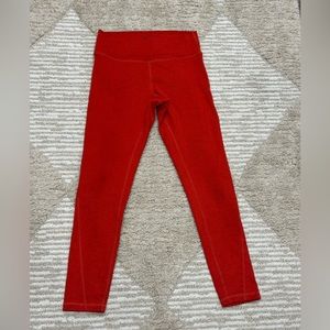 Fleo leggings heather red apex